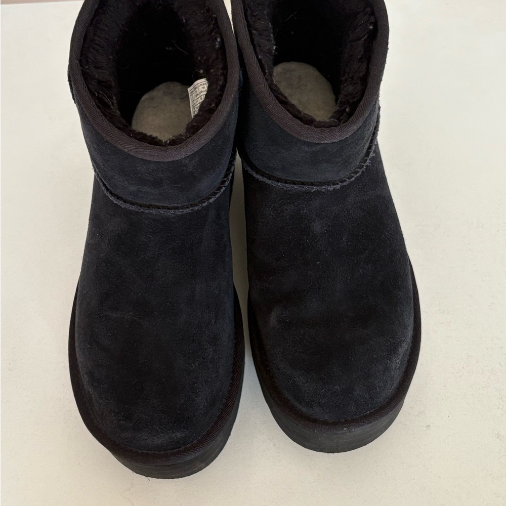 Ugg Classic Mini Platformsuede Booties, Woman Siz… - image 6